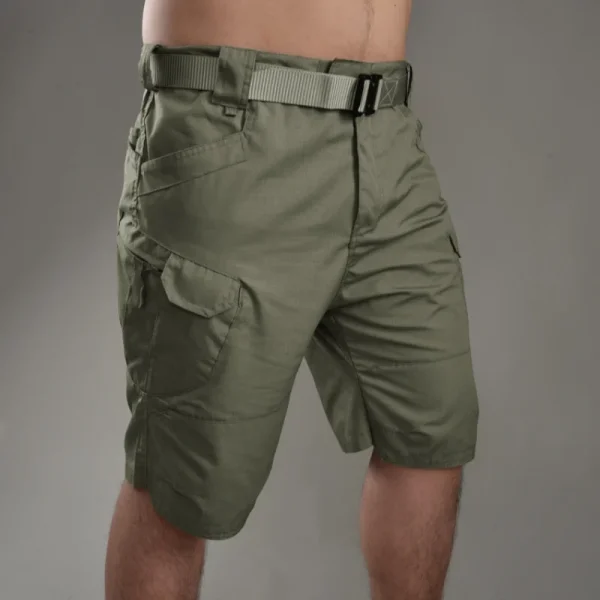 Men's Breathable and Wear-Resistant Urban Tactical 5-Inch Shorts - Tactical Military Fanatic Outdoor Training Hiking Shorts - Image 6
