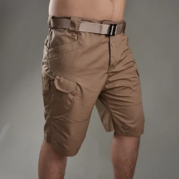 Men's Breathable and Wear-Resistant Urban Tactical 5-Inch Shorts - Tactical Military Fanatic Outdoor Training Hiking Shorts - Image 2