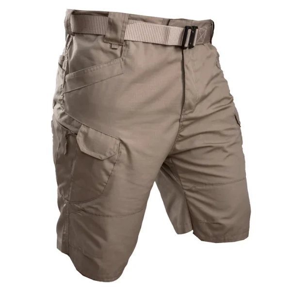 Men's Breathable and Wear-Resistant Urban Tactical 5-Inch Shorts - Tactical Military Fanatic Outdoor Training Hiking Shorts - Image 3