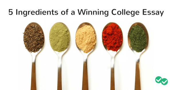 Writing college admission essay winning