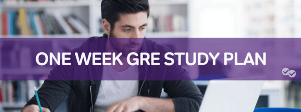 One Week GRE Study Plan Magoosh GRE Blog