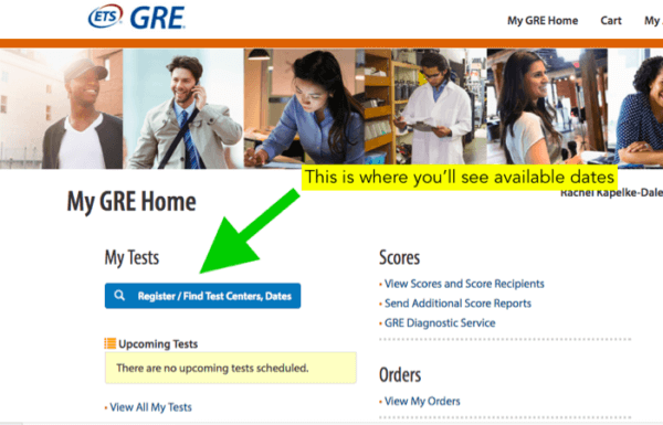 gre sign up dates