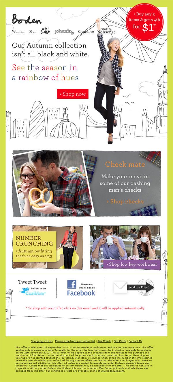 21 creative examples of illustrations used in email newsletter designs how to make an email flyer