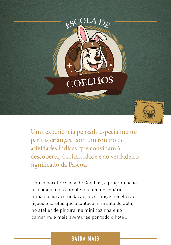 Escola de Coelhos / SAIBA MAIS
