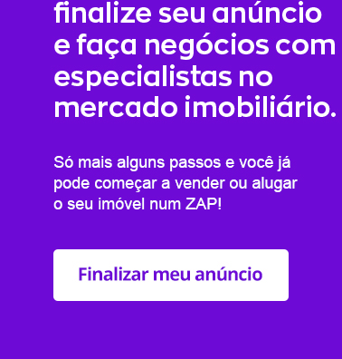 Finalize seu anúncio e faça negócios com especialistas no mercado imobiliário.
