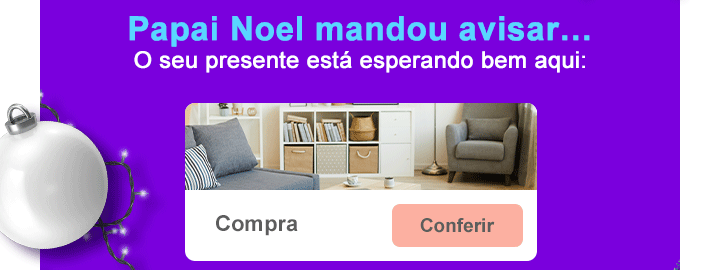 Papai Noel mandou avisar... Compra