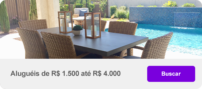 Alugueis de 1500 até 4000