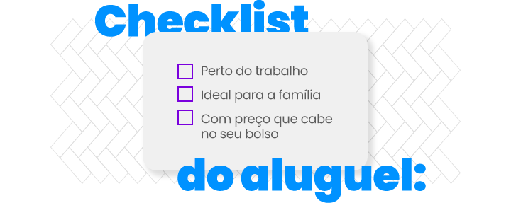 Checklist do aluguel: