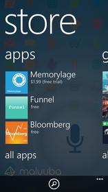 Funnel is featured on the Windows Phone store!