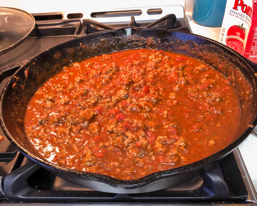 Spaghetti with Meat Sauce | Maker Mary