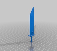 Lego sword 3D models for 3D printing | makexyz.com