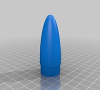 Rocket nose cone 3D models for 3D printing | makexyz.com