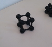 Simple cubic structure 3D models for 3D printing | makexyz.com