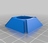 Bracket for simple 2M ground plane antenna