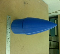 Rocket nose cone 3D models for 3D printing | makexyz.com