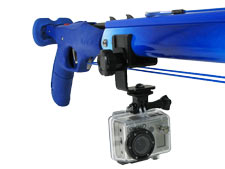 camera mounted to railgun