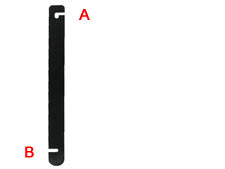 Pre machined for A) Inline mount or; B) Side mount.