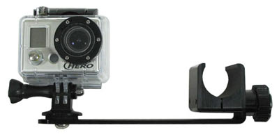 Side mount camera arm (right side and camera mounted above)