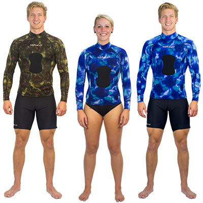 Dive Skin Rashguard 3 Piece Package | MAKO Spearguns