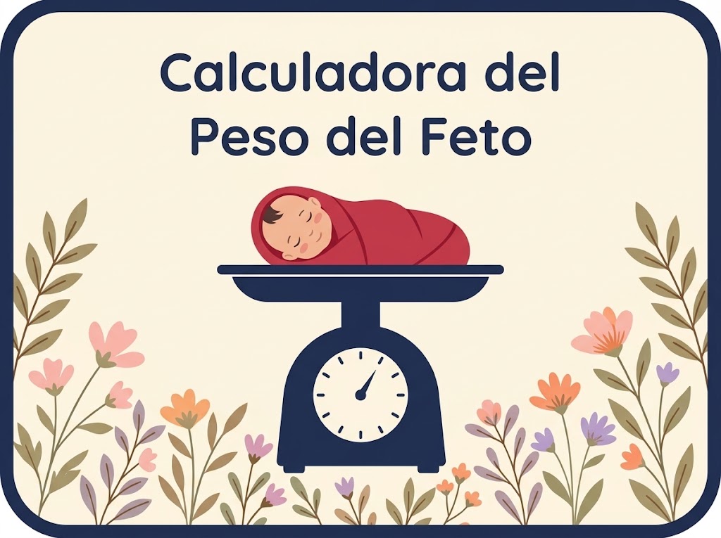 Herramienta Calculadora del peso del feto