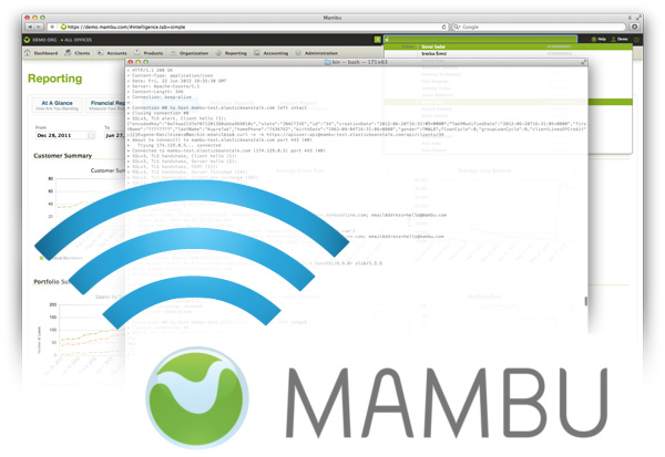 Mambu Logo and Screenshot