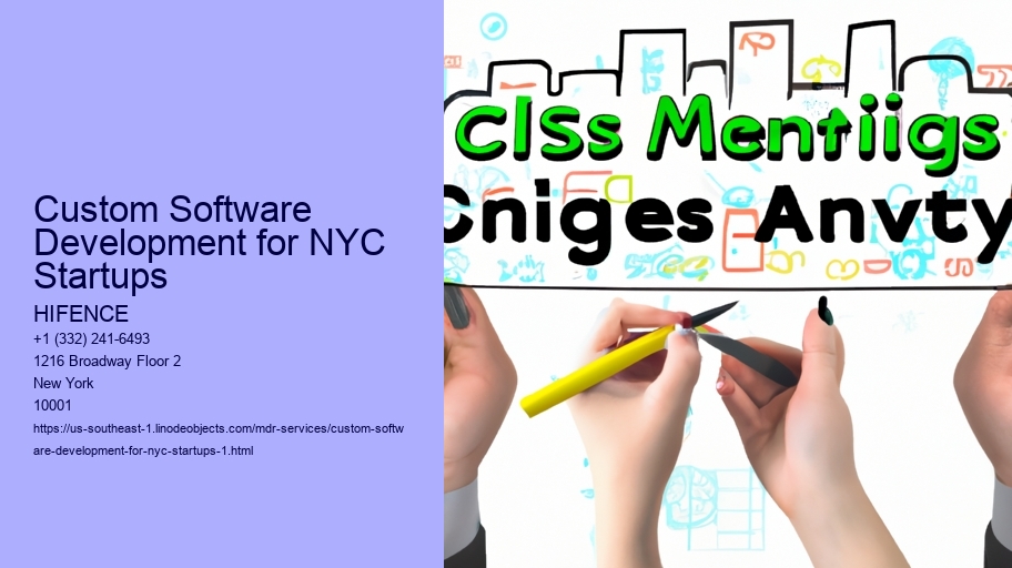 Custom Software Development for NYC Startups