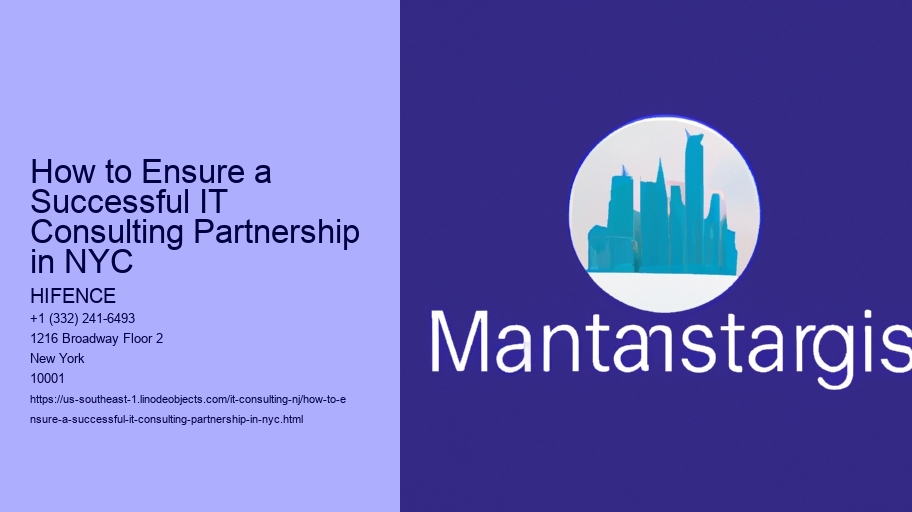 How to Ensure a Successful IT Consulting Partnership in NYC