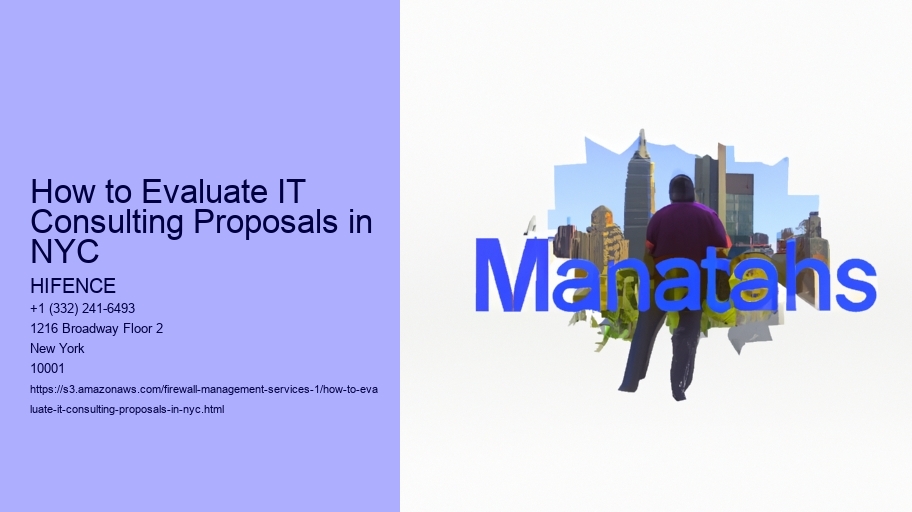 How to Evaluate IT Consulting Proposals in NYC