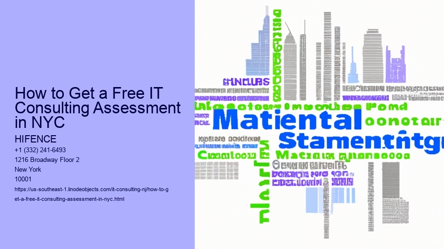 How to Get a Free IT Consulting Assessment in NYC