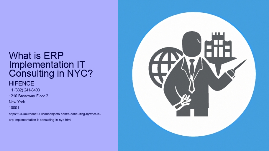 What is ERP Implementation IT Consulting in NYC?