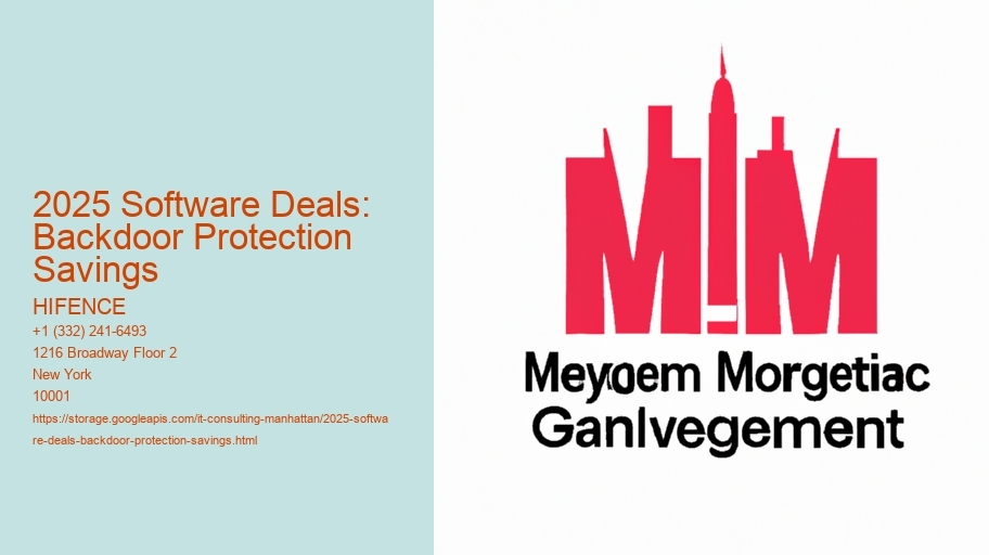 2025 Software Deals: Save on Backdoor Protection