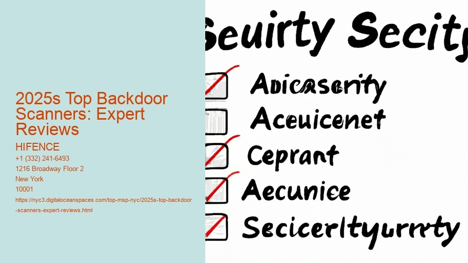 2025s Top Backdoor Scanners: Expert Reviews