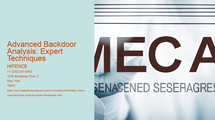 Advanced Backdoor Analysis: Expert Techniques