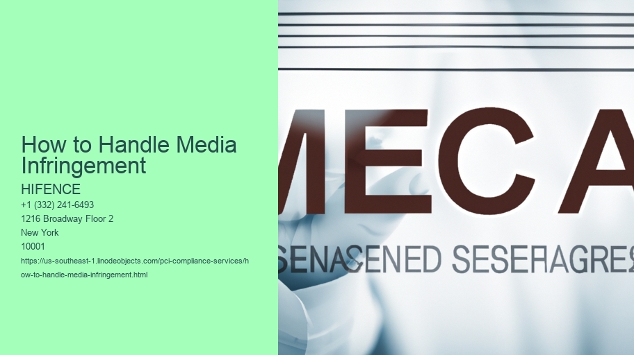 How to Handle Media Infringement