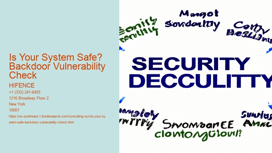 Is Your System Safe? Backdoor Vulnerability Check