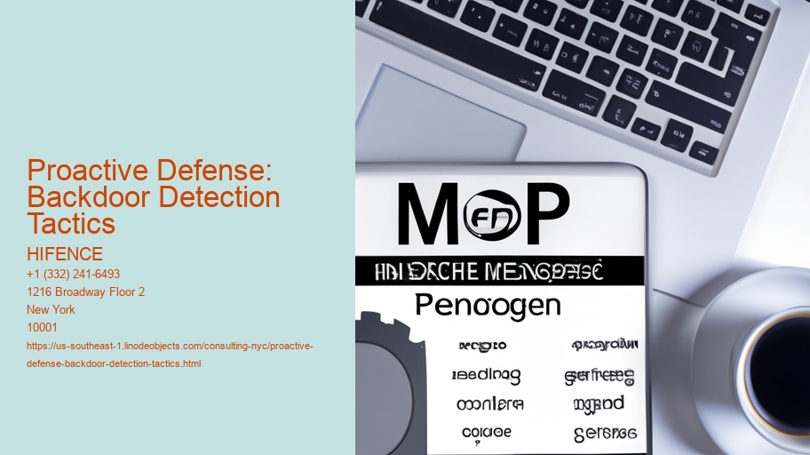 Proactive Defense: Backdoor Detection Tactics