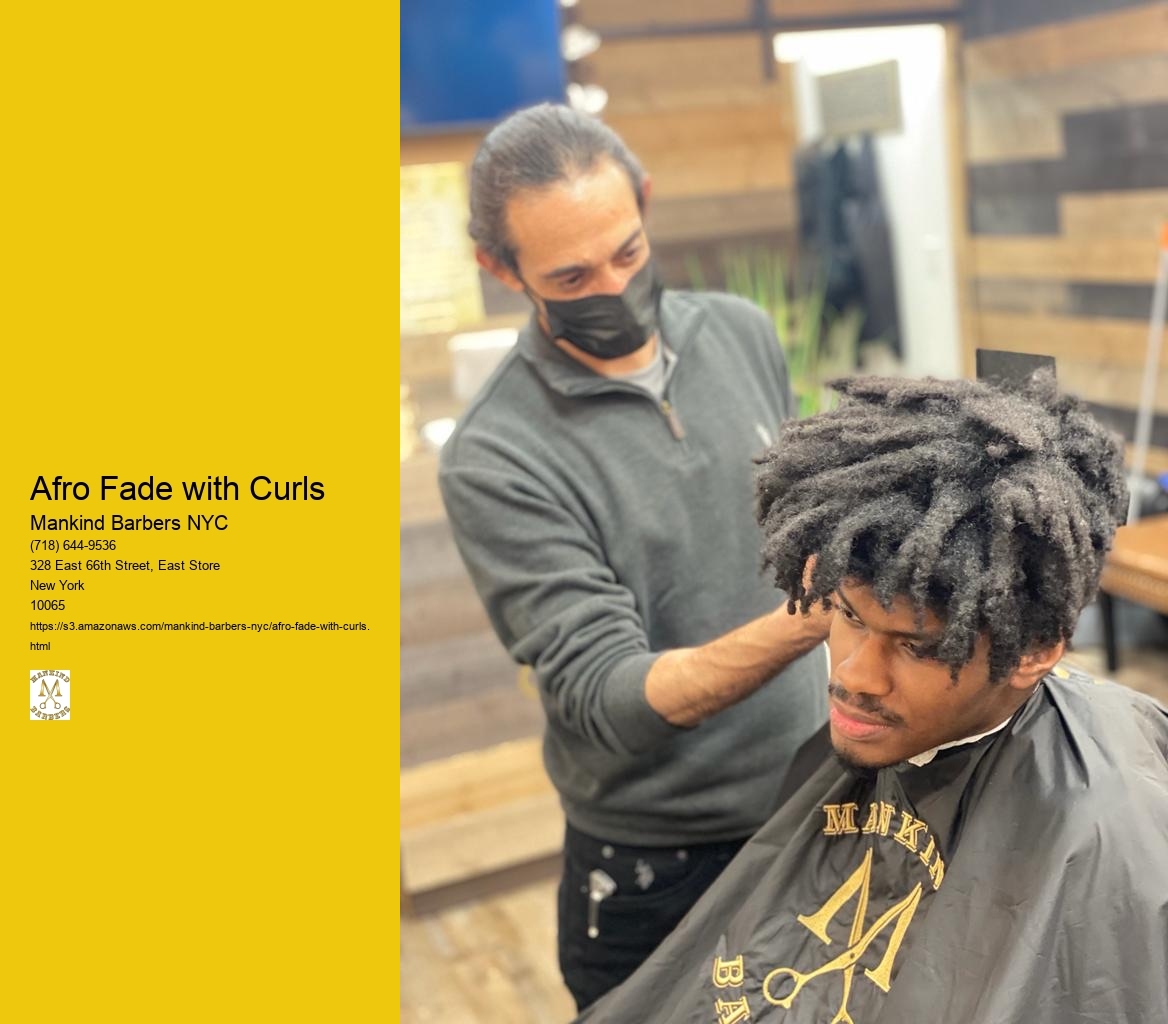 Can individuals with different hair textures achieve an afro fade with curls, and what adjustments might be necessary?