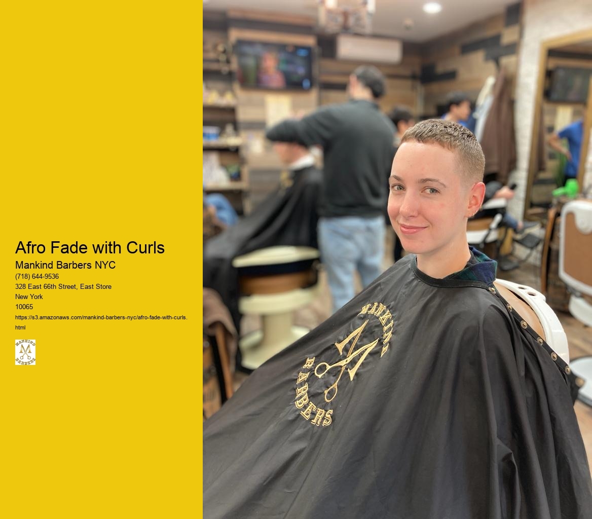Are there any specific considerations for maintaining the shape and volume of an afro fade with curls in different climates or weather conditions?