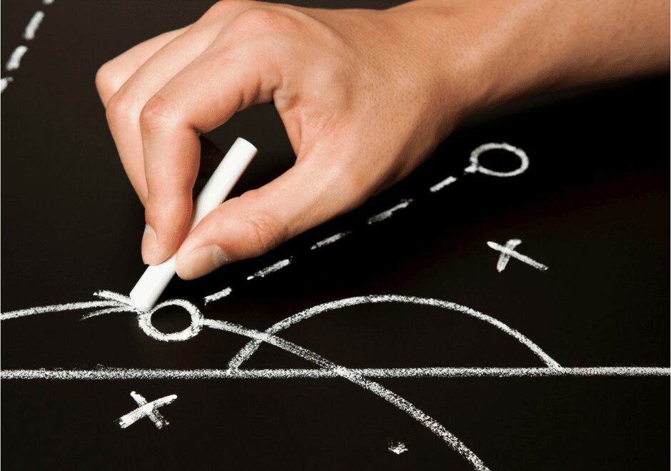 Image of planning a game winning strategy