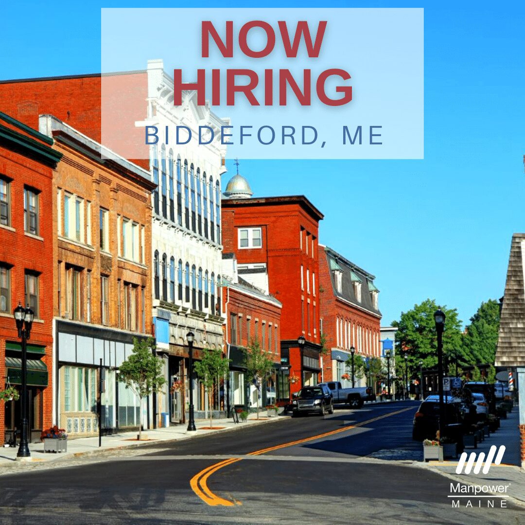 Jobs Available In York County Manpower Maine