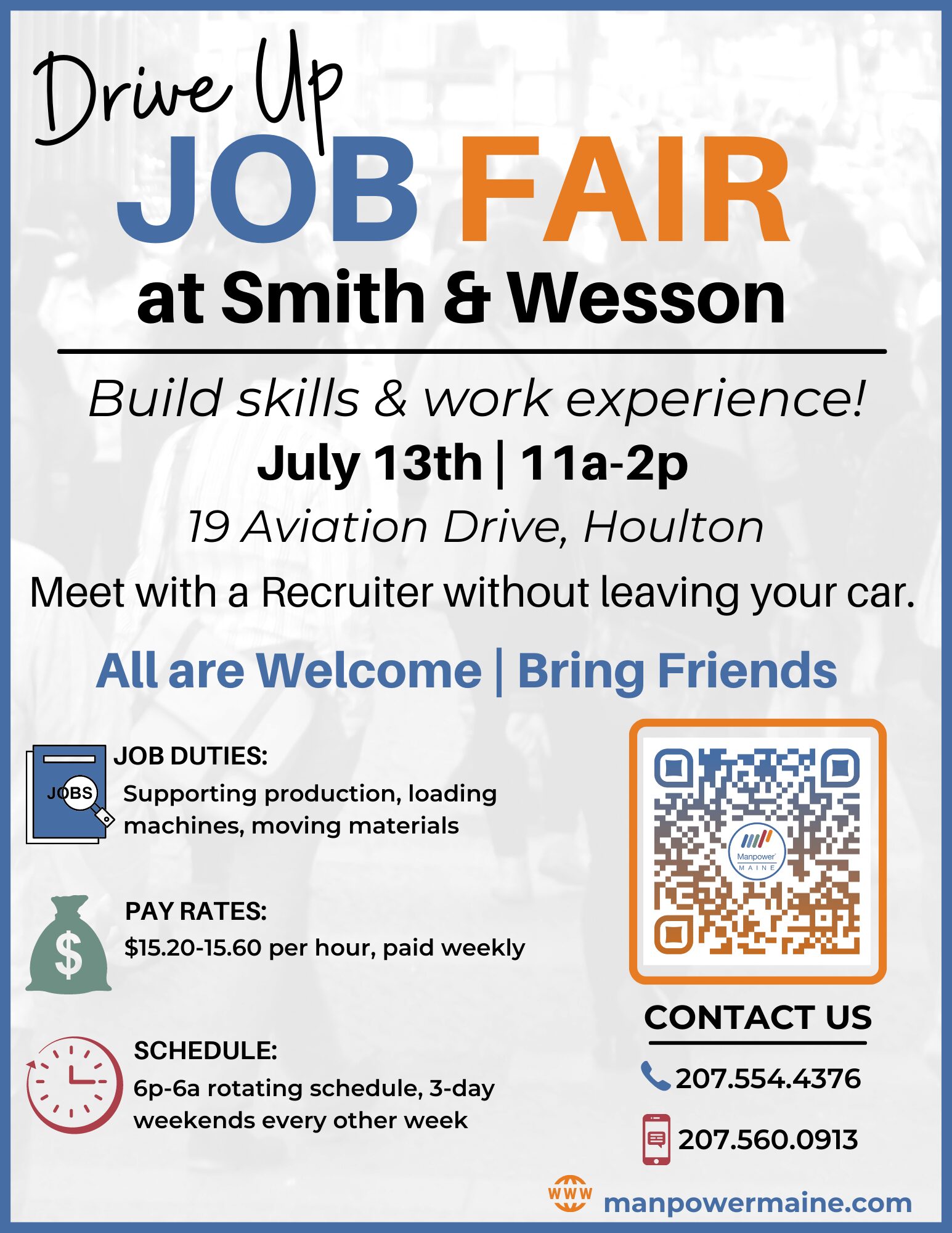 Jobs at Smith & Wesson in Houlton Manpower Maine