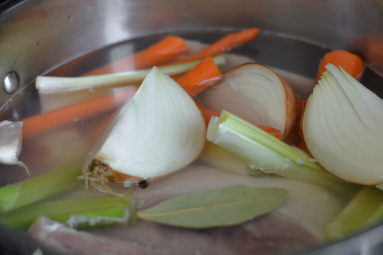 Homemade Chicken Stock Marc Eats