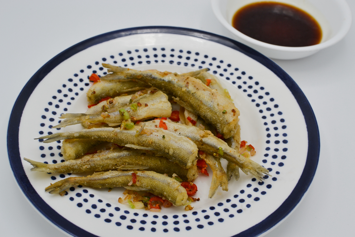 Salt and Pepper Fried Smelts Marc Eats