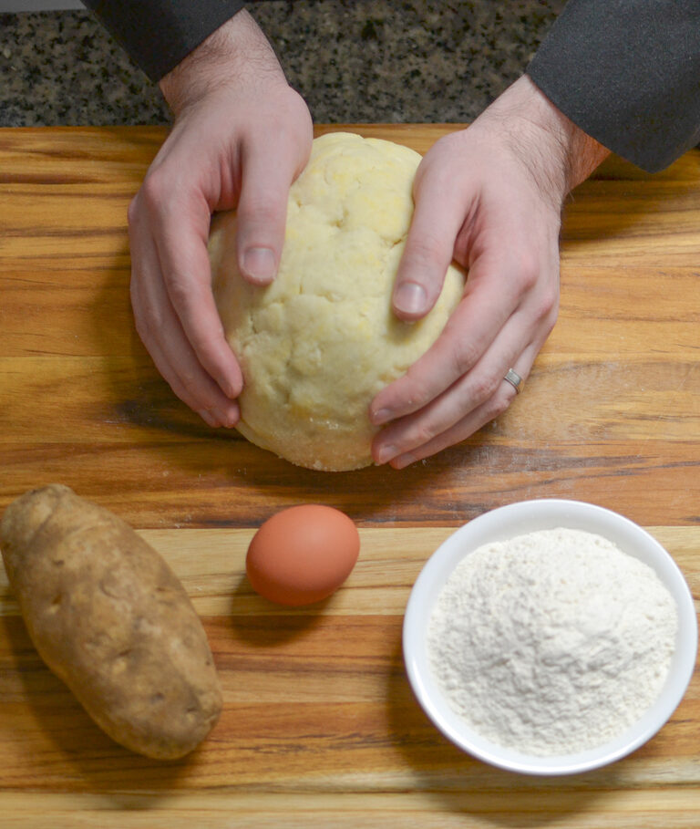 Potato Gnocchi Dough Marc Eats