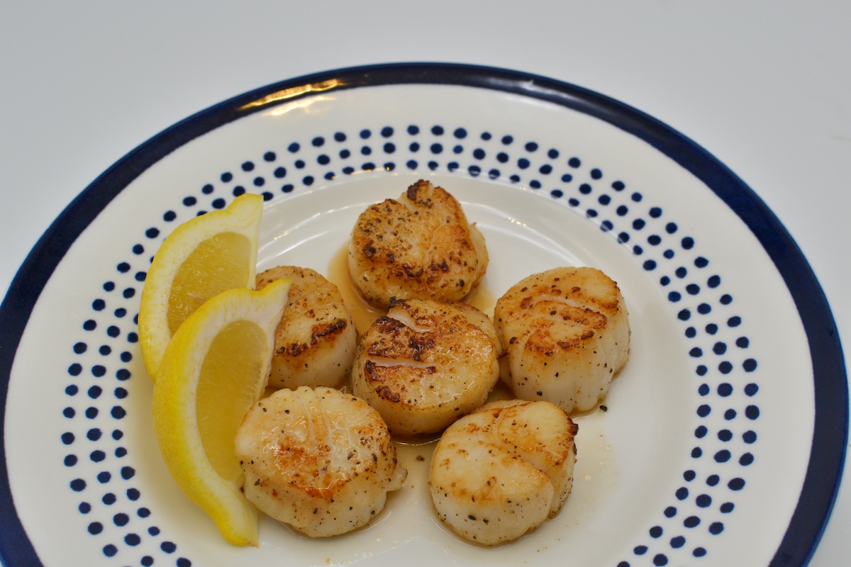 Pan Seared Lemon Butter Scallops - Marc Eats