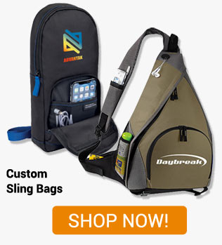 Custom Sling Bags - Shop Now!