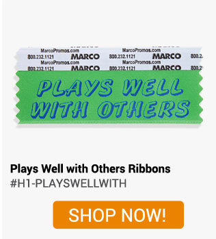 H1-PLAYSWELLWITH - PLAYS WELL WITH OTHERS Ribbon - Shop Now!