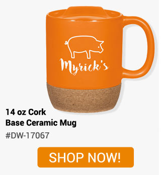 Cork Base Ceramic Mug - Shop Now!
