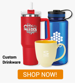 Custom Drinkware - Shop Now!