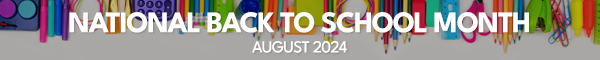 National Back to School Month